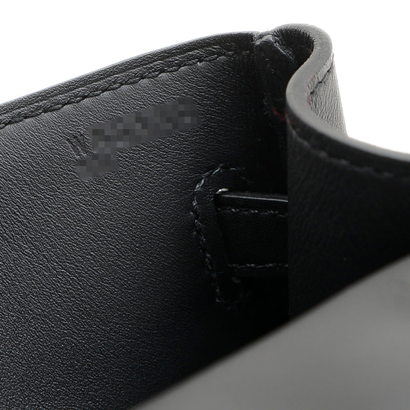 ケリームーヴ スイフト ブラック シルバー金具 W刻印 ショルダーバッグ