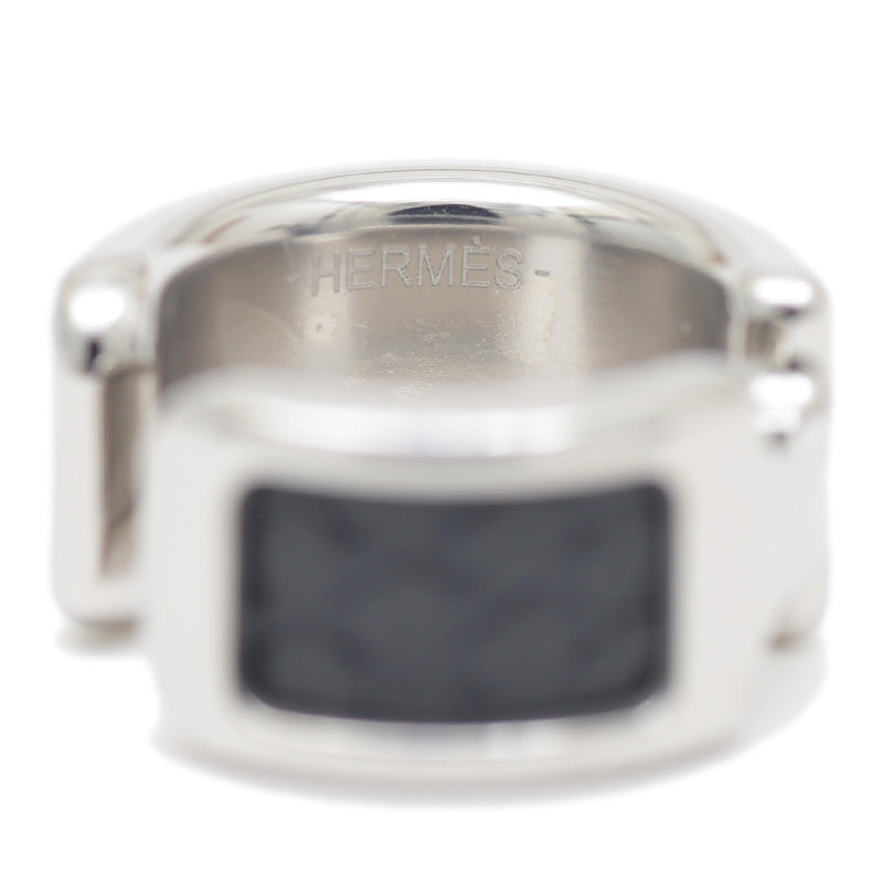 オランプPM イヤーカフ シルバー/ブラック イヤリング