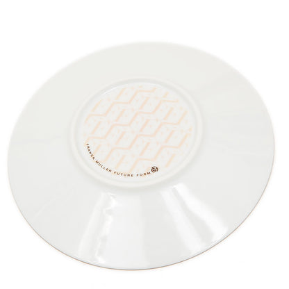 プレート 小皿 ホワイト/プラチナ 陶磁器 その他小物