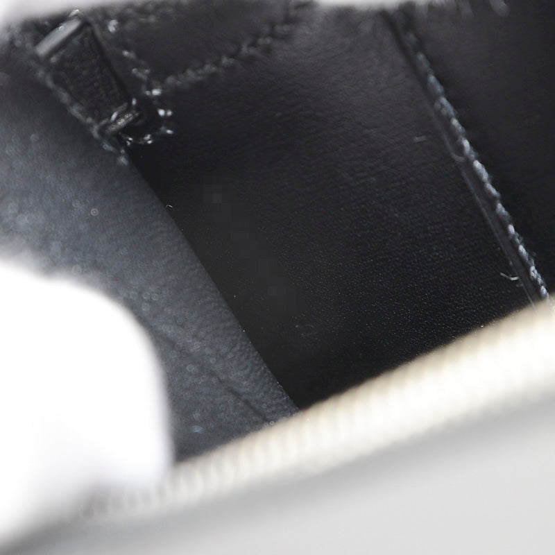 ケリートゥーゴー ショルダーウォレット ボックスカーフ ブラック シルバー金具 長財布