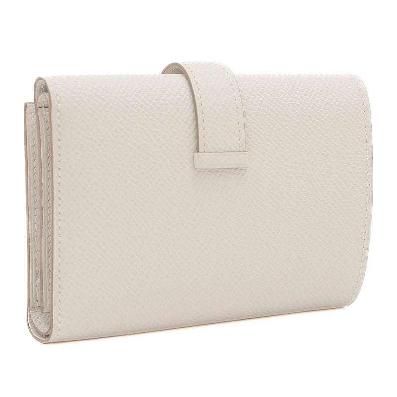 ベアンコンビネ 三つ折り財布 エプソン グリペール シルバー金具 B刻印 三つ折り財布