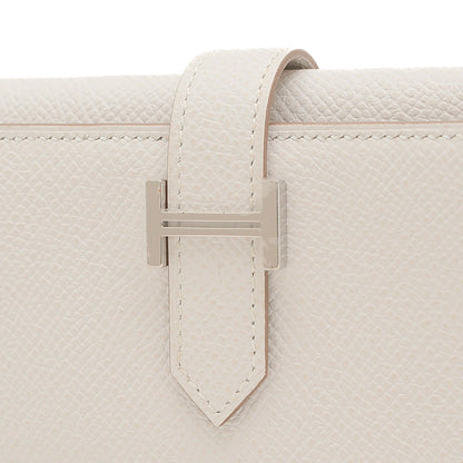 ベアンコンビネ 三つ折り財布 エプソン グリペール シルバー金具 B刻印 三つ折り財布