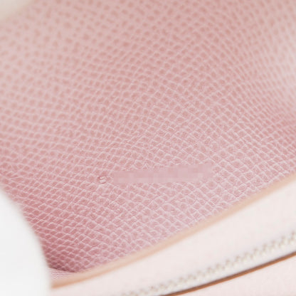 ベアンコンビネ 三つ折り財布 エプソン モーヴペール シルバー金具 B刻印 三つ折り財布