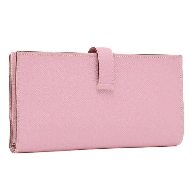 ベアンスフレ 二つ折り長財布 エプソン モーヴシルベストル シルバー金具 B刻印 長財布