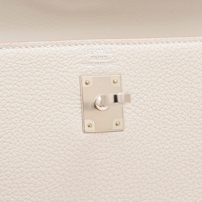 ケリー25 内縫い トゴ ニューグリペール シルバー金具 W刻印 ハンドバッグ