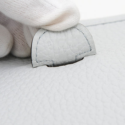 エブリン 3 PM トリヨン ブルーペール ゴールド金具 B刻印 ショルダーバッグ