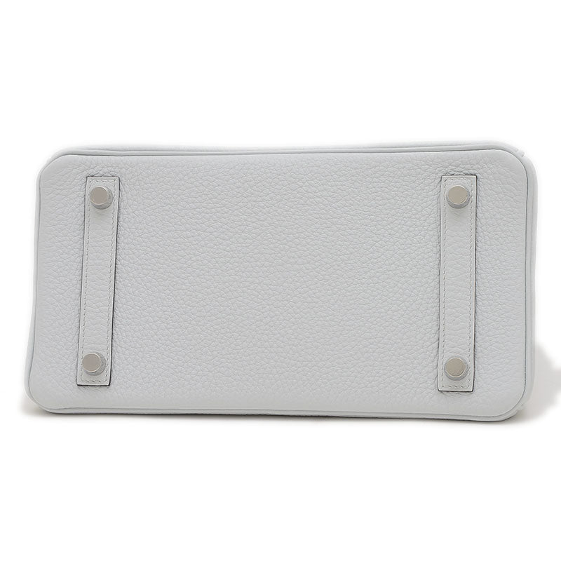 バーキン25 トゴ グリプラチナ シルバー金具 W刻印 ハンドバッグ