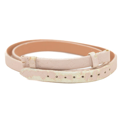 タンブールビジュ レディース ピンク文字盤 SS/ダイヤ クォーツ Q1516 世界限定101本 腕時計