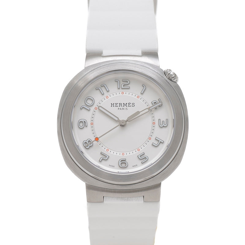 カット GM 白文字盤 SS/ラバーベルト オートマ SD1.510 腕時計