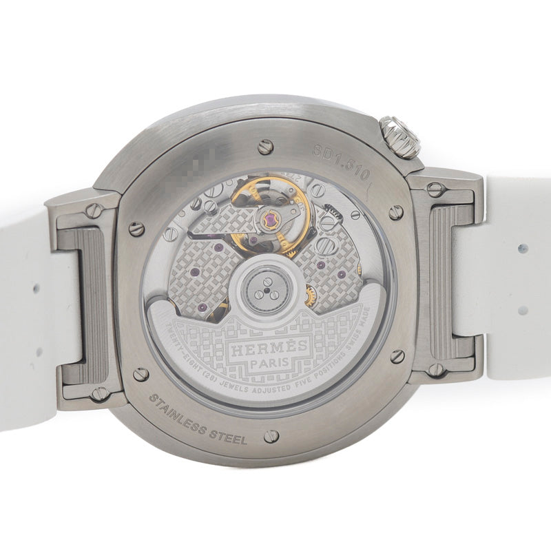 カット GM 白文字盤 SS/ラバーベルト オートマ SD1.510 腕時計