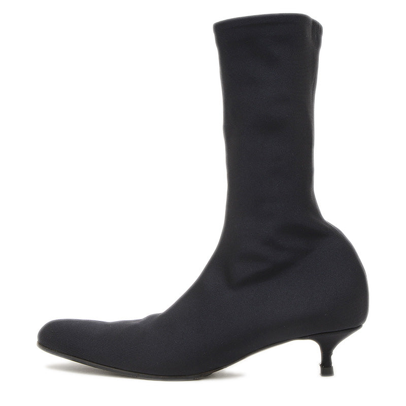 ナイフ ソックス ブーツ ヒール ブラック レディース 36.5サイズ ブーツ