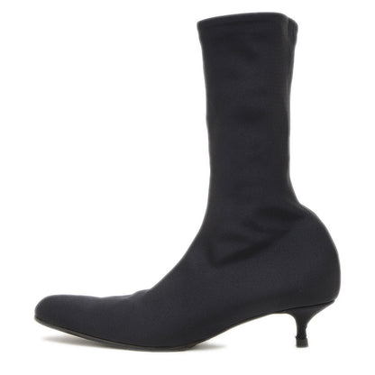ナイフ ソックス ブーツ ヒール ブラック レディース 36.5サイズ ブーツ