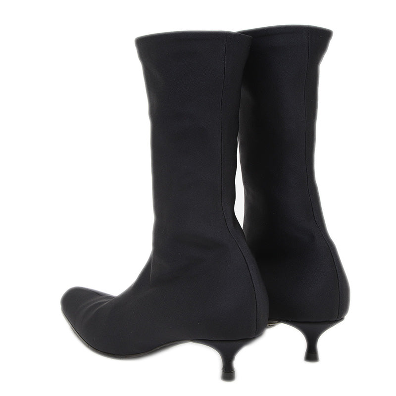 ナイフ ソックス ブーツ ヒール ブラック レディース 36.5サイズ ブーツ