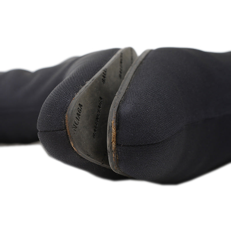 ナイフ ソックス ブーツ ヒール ブラック レディース 36.5サイズ ブーツ