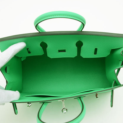 バーキン25 セリエ エプソン ヴェールコミック シルバー金具 W刻印 ハンドバッグ