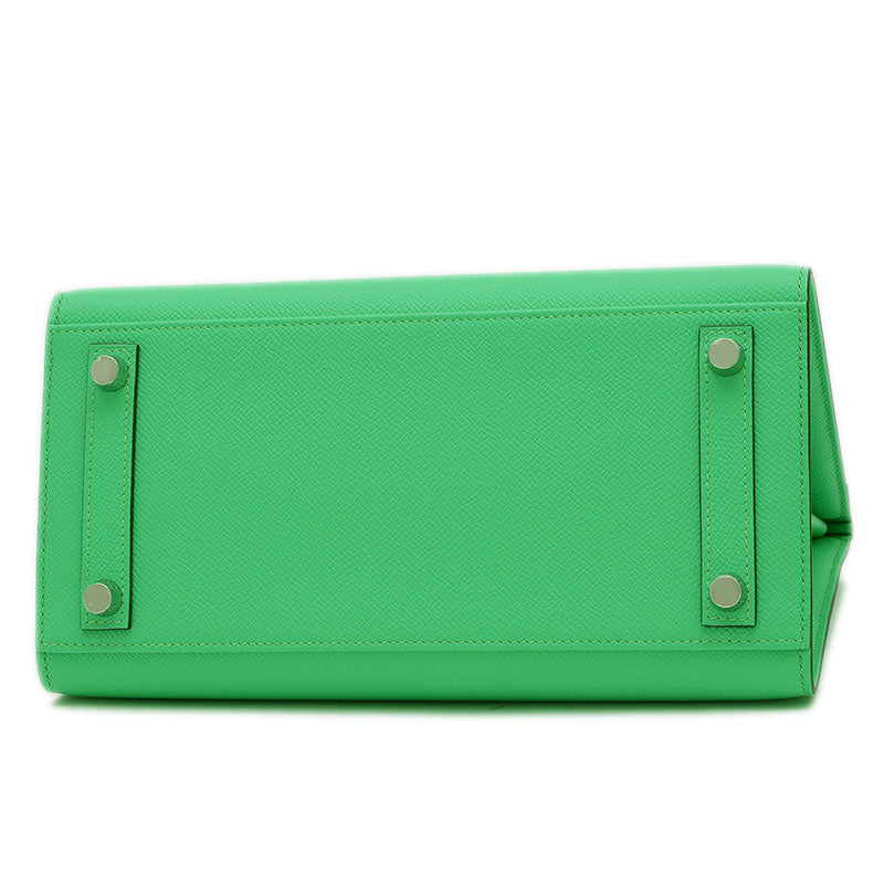 バーキン25 セリエ エプソン ヴェールコミック シルバー金具 W刻印 ハンドバッグ