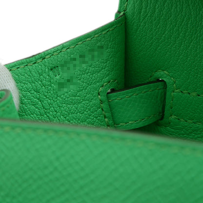 バーキン25 セリエ エプソン ヴェールコミック シルバー金具 W刻印 ハンドバッグ