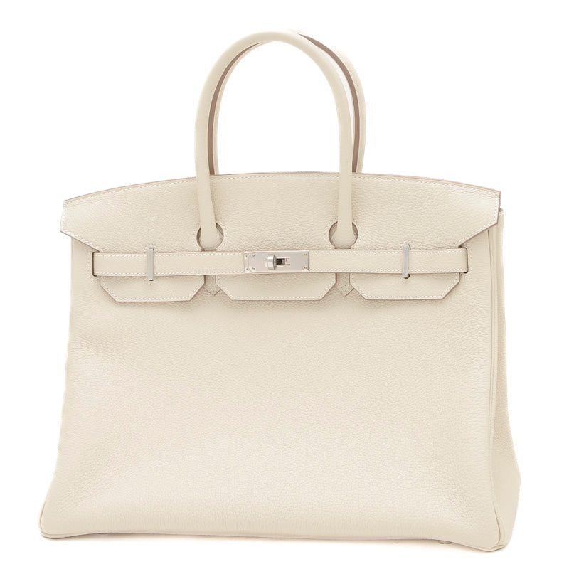 バーキン35 トゴ クレ シルバー金具 W刻印 ハンドバッグ