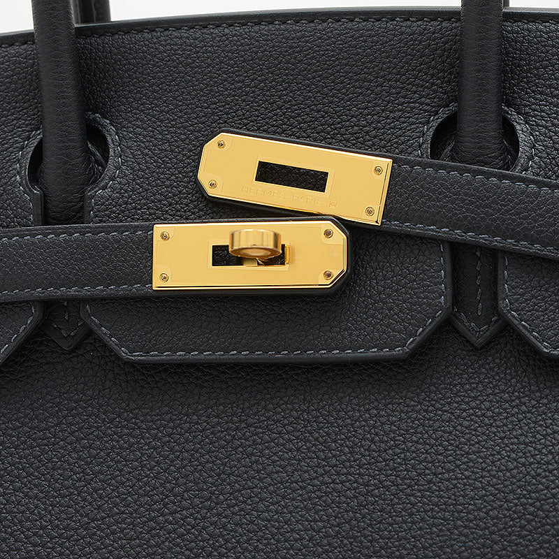 バーキン30 トゴ キャバン ゴールド金具 W刻印 ハンドバッグ