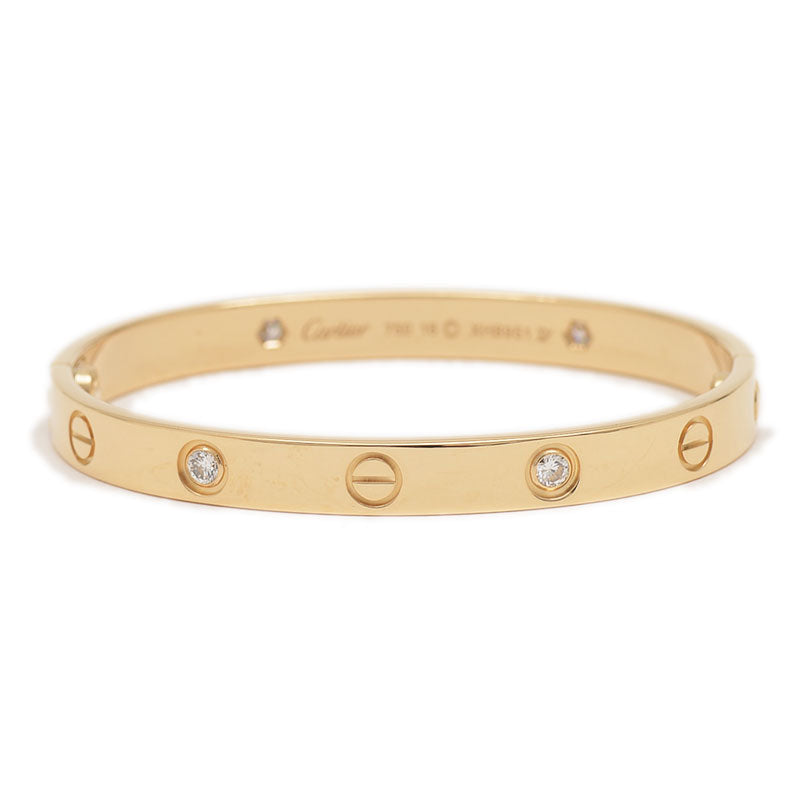 ラブブレス クラシック ブレスレット K18YG 4Pダイヤ #16 B60700 ブレスレット