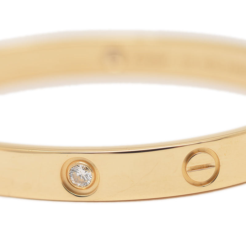 ラブブレス クラシック ブレスレット K18YG 4Pダイヤ #16 B60700 ブレスレット