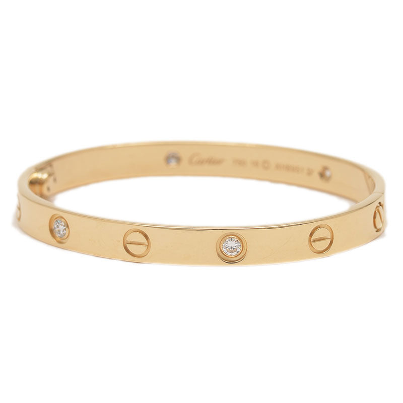 ラブブレス クラシック ブレスレット K18YG 4Pダイヤ #16 B60700 ブレスレット