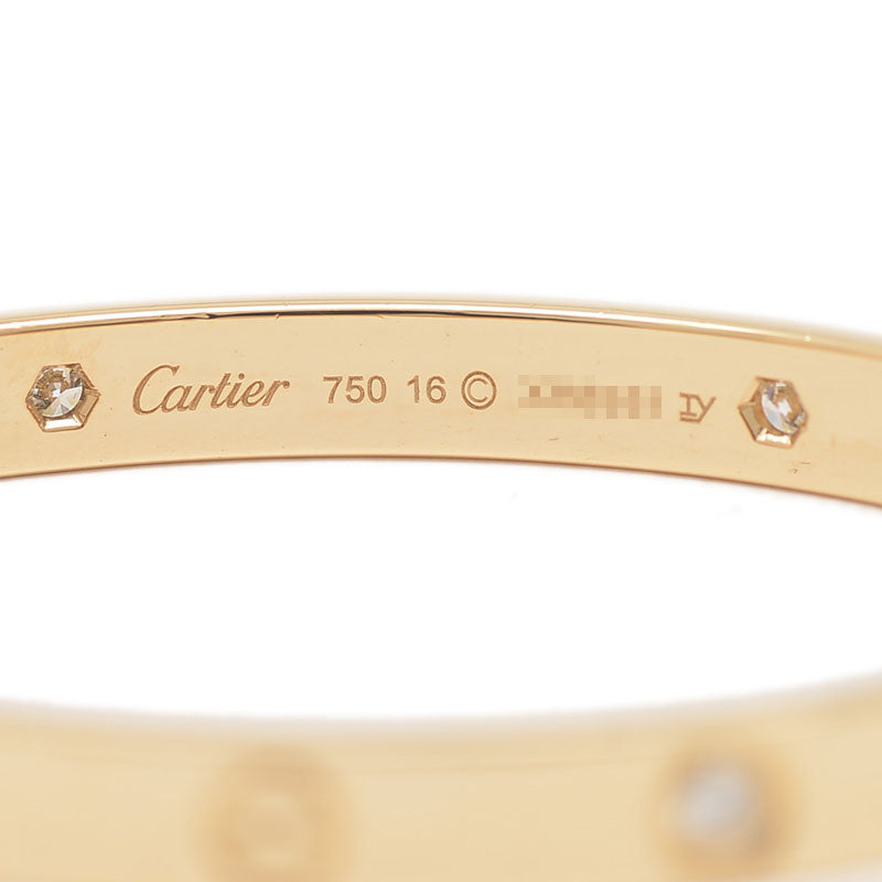 ラブブレス クラシック ブレスレット K18YG 4Pダイヤ #16 B60700 ブレスレット