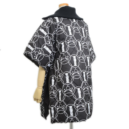 リバーシブル ダウン La Promenade du Matin 朝の散歩 ブラック レディース 34サイズ ダウンジャケット