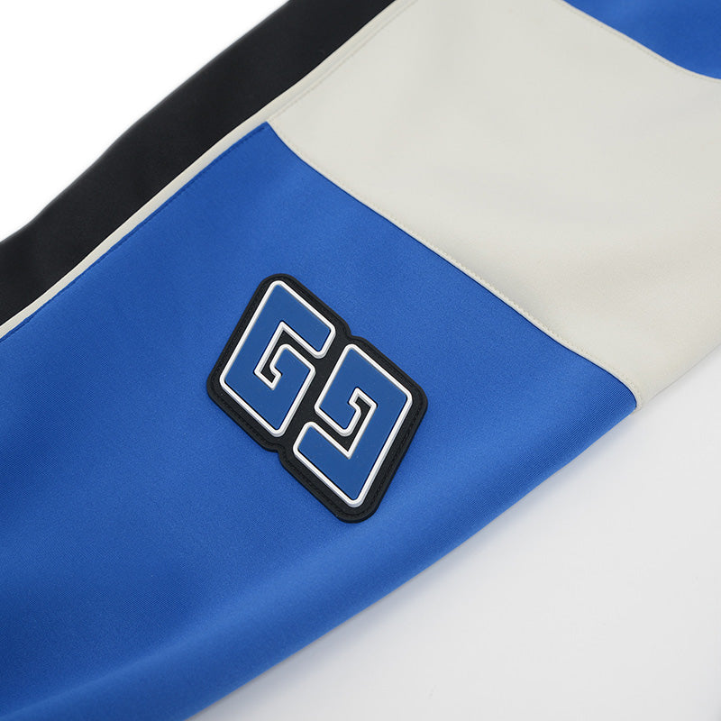 ジャージー ジョギングパンツ ブルー Sサイズ 761611 パンツ