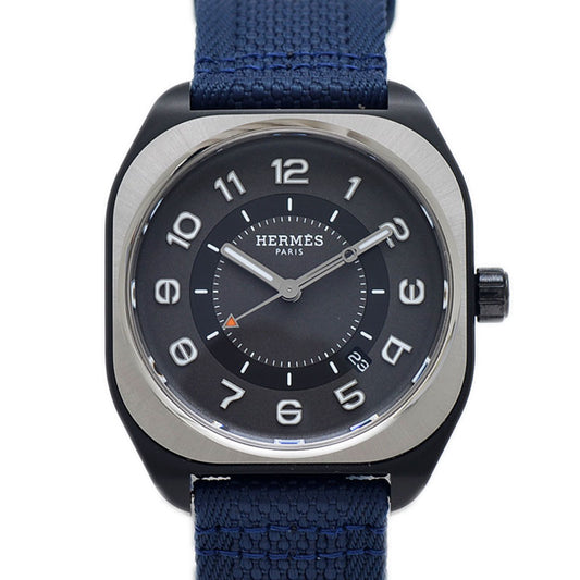 H08 ブラック文字盤 チタン/ナイロン オートマ メンズ SP1.741 腕時計