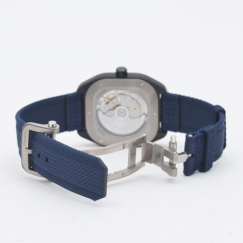 H08 ブラック文字盤 チタン/ナイロン オートマ メンズ SP1.741 腕時計