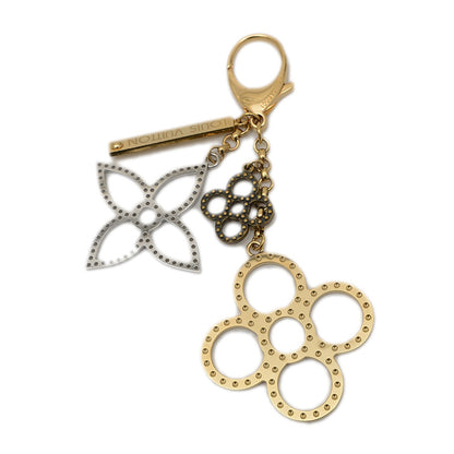 バッグチャーム キーホルダー ビジューサックタパージュ ゴールド/シルバー M65090 キーホルダー