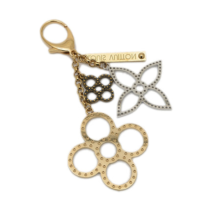 バッグチャーム キーホルダー ビジューサックタパージュ ゴールド/シルバー M65090 キーホルダー