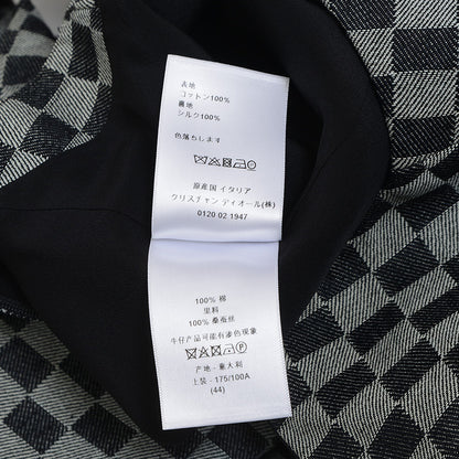 ノースリーブ ワンピース コットン グレー レディース 44サイズ ワンピース