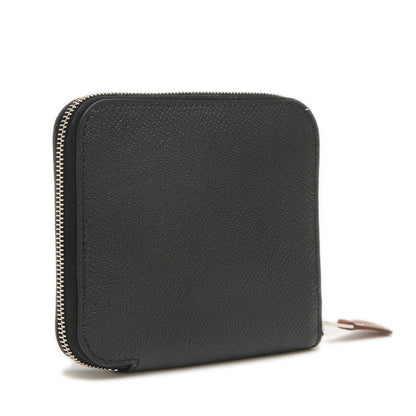 アザップ コンパクト シルクイン 財布 エプソン ブラック W刻印 コインケース