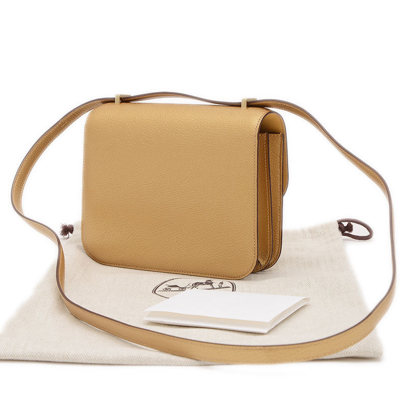 コンスタンス ミニ 18 ミロワール ドレ シェーブルシャムキラ ゴールド金具 W刻印 ショルダーバッグ