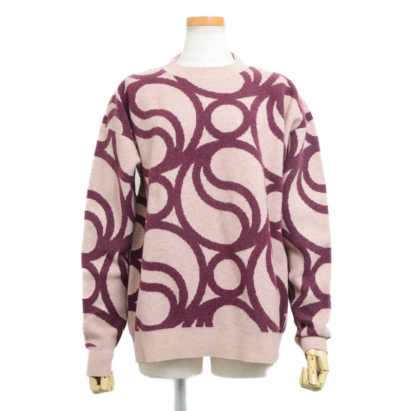ストーリー セーター ウール/ナイロン ピンク/パープル レディース 36サイズ セーター