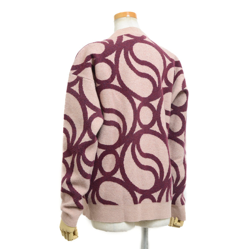 ストーリー セーター ウール/ナイロン ピンク/パープル レディース 36サイズ セーター