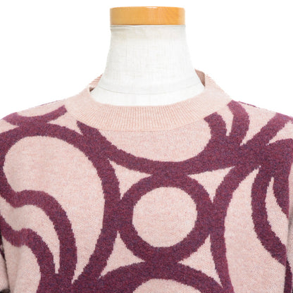 ストーリー セーター ウール/ナイロン ピンク/パープル レディース 36サイズ セーター