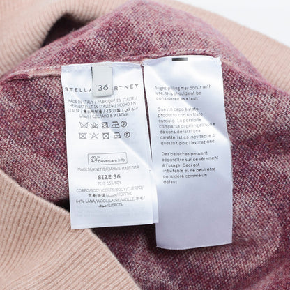 ストーリー セーター ウール/ナイロン ピンク/パープル レディース 36サイズ セーター