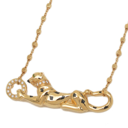 パンテール ドゥ カルティエ ネックレス K18YG/ガーネット/ダイヤ B7224738 ネックレス