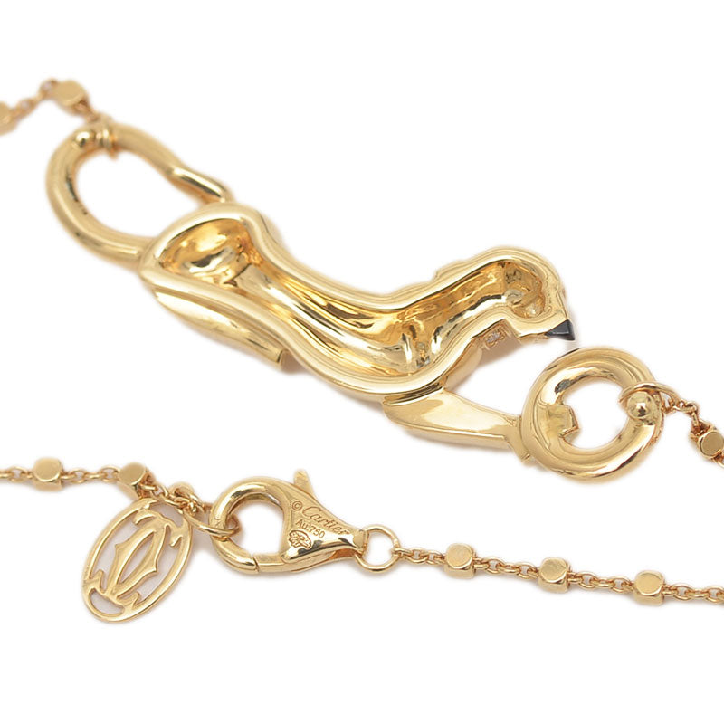 パンテール ドゥ カルティエ ネックレス K18YG/ガーネット/ダイヤ B7224738 ネックレス