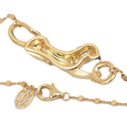 パンテール ドゥ カルティエ ネックレス K18YG/ガーネット/ダイヤ B7224738 ネックレス