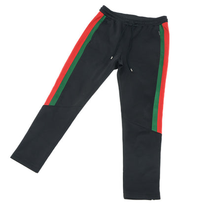 GGナイロン ジョギングパンツ ジャージ ポリエステル ブラック メンズ Sサイズ パンツ