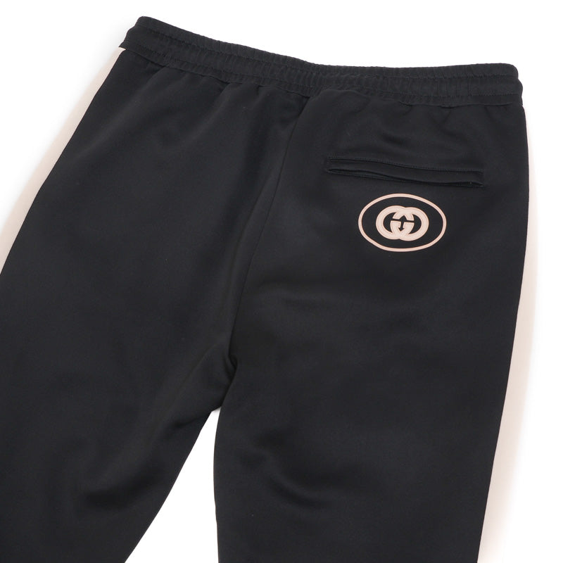 GGナイロン ジョギングパンツ ジャージ ポリエステル ブラック メンズ Sサイズ パンツ