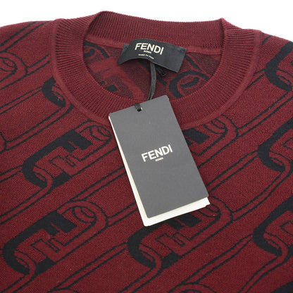 オーロック ニット ウール ワインレッド メンズ 48サイズ セーター