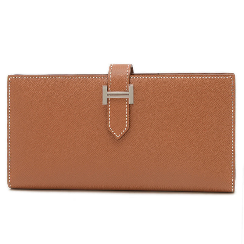 ベアンスフレ ヴォーマダム ゴールド シルバー金具 W刻印 長財布