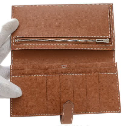 ベアンスフレ ヴォーマダム ゴールド シルバー金具 W刻印 長財布