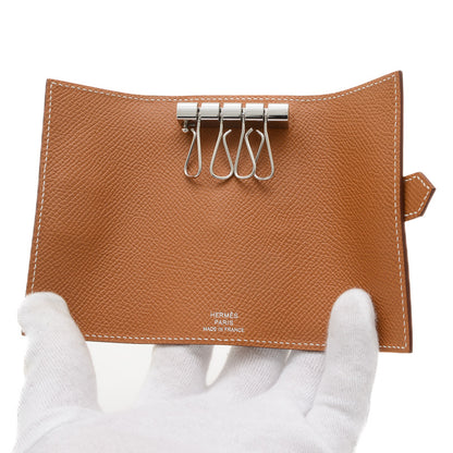 ベアン キーケース エプソン ゴールド シルバー金具 W刻印 キーケース