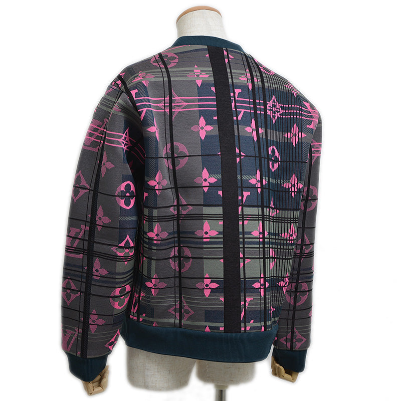 モノグラム ジャガード スウェット コットン マルチカラー メンズ Mサイズ HKY75WZRW スウェット